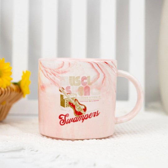 Muscle Shoals Sound Guitar Music Lovers Marble Mugs