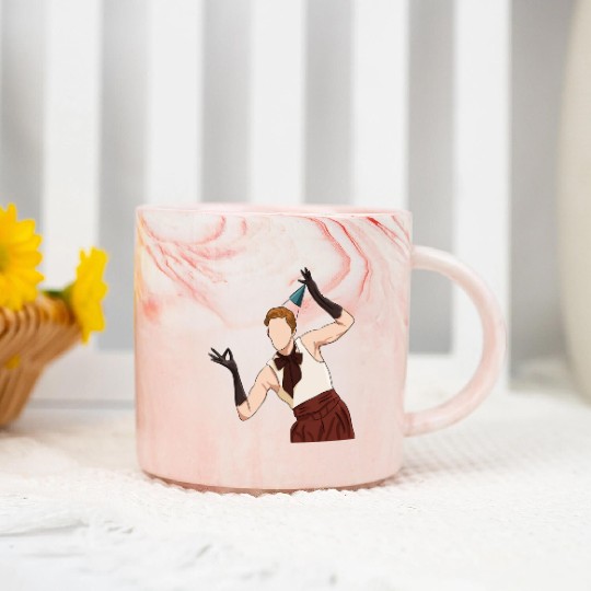 Eddie in Cabaret Marble Mugs