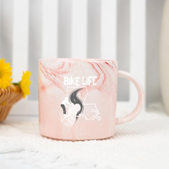 BIKE LIFE Classic Marble Mugs
