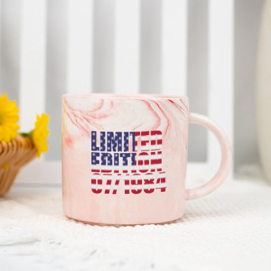 40th birthday Limited Edition USA 07/1984 Marble Mugs