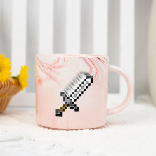 Video Game Sword Clothing Accessories Marble Mugs