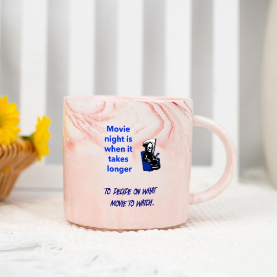 decide a movie Marble Mugs