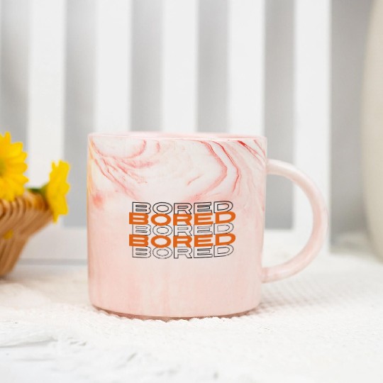 Bored Marble Mugs