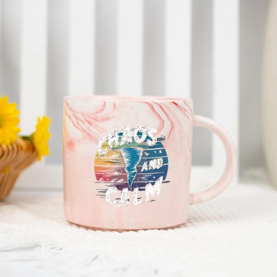 Tornado Chasing Adventures: Embrace Nature's Fury Marble Mugs