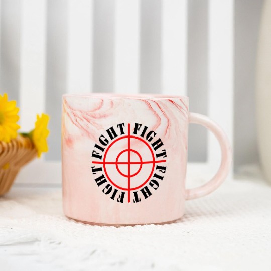 Trump Assassination Attempt Marble Mugs