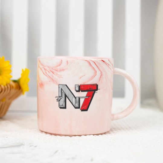 Mass Effect N7 Essential Marble Mugs