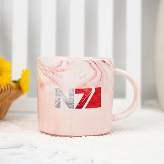 Mass Effect N7 Essential Marble Mugs