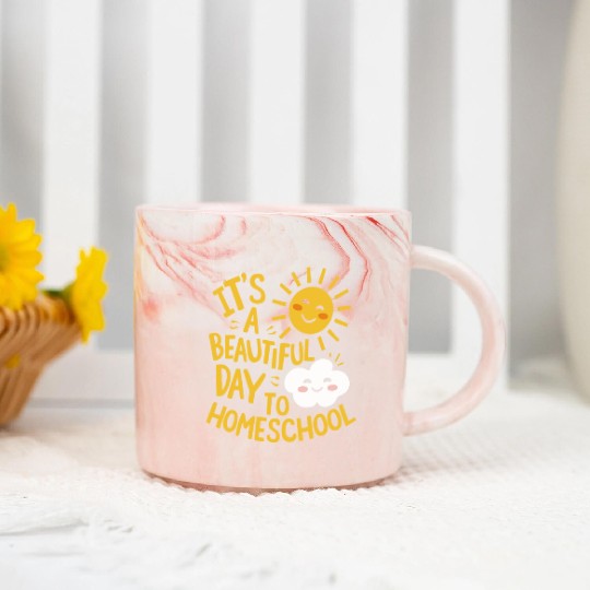 Embrace The Homeschool Journey With Your Marble Mugs