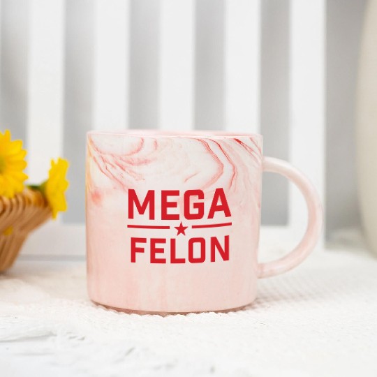 MEGA FELON Marble Mugs