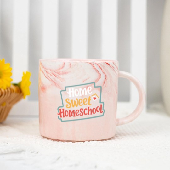 Embrace The Homeschool Journey With Your Marble Mugs