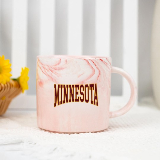 Minnesota Designs Marble Mugs