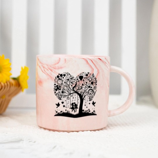 Joyful Celebrations for Friendship Day Marble Mugs