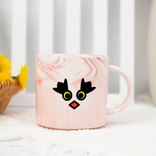 Angry bird Marble Mugs