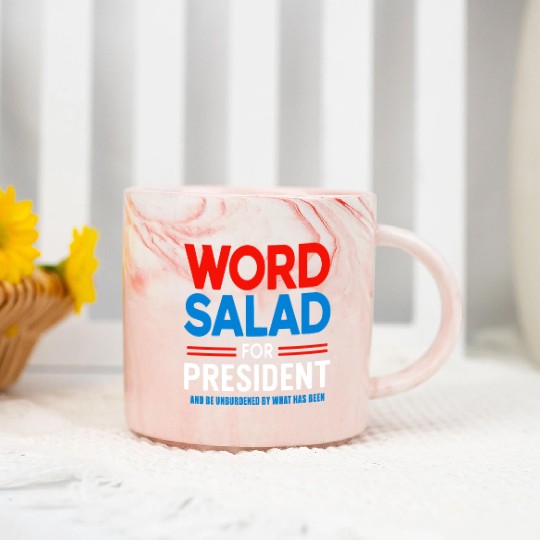 Kamala Harris 2024 Presidential Election Marble Mugs