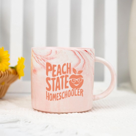 Georgia Homeschool Adventures Georgia Marble Mugs
