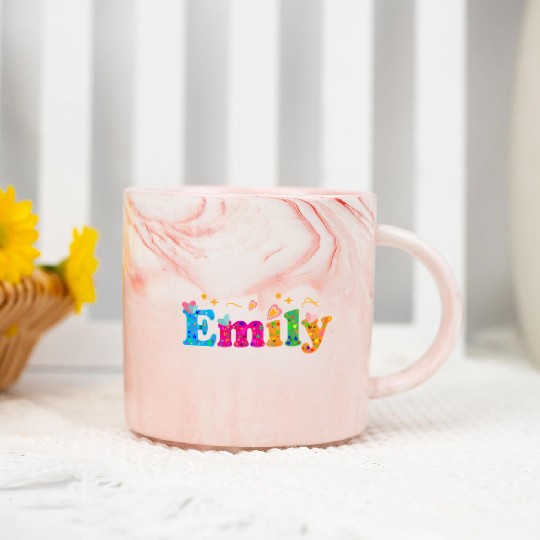 Emily Marble Mugs