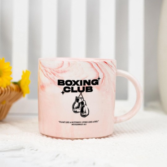 Boxing Club - kickboxing sport Marble Mugs