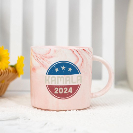 Kamala 2024 Kamala Harris For President Marble Mugs