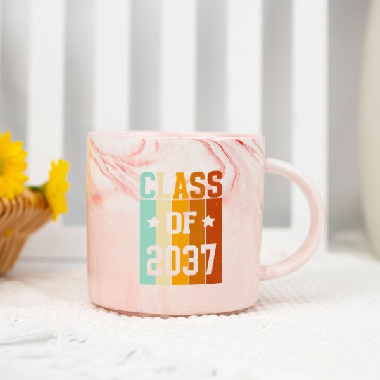 CLASS OF 2037 BACK TO SKHOOL. Marble Mugs
