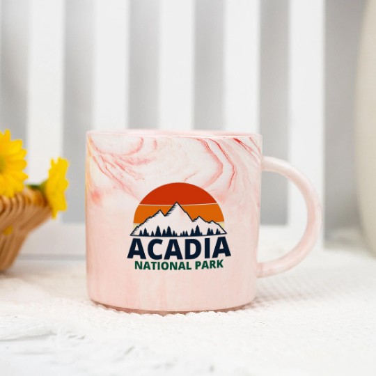 Acadia National Park Marble Mugs