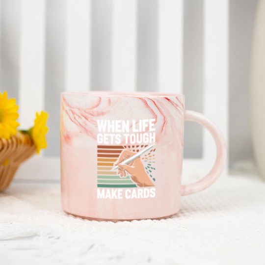 Cardmaker Scrapbooking Cardmaking Kits for Adults Marble Mugs