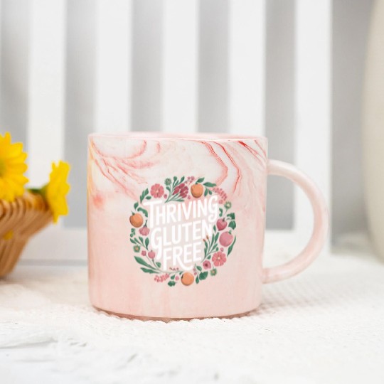Thriving Gluten Free: Embrace the Gluten Free Marble Mugs