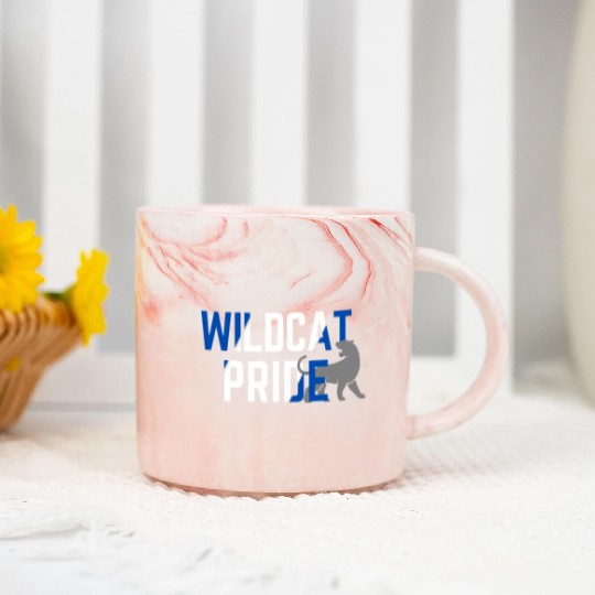 Wildcats Pride Go Marble Mugs