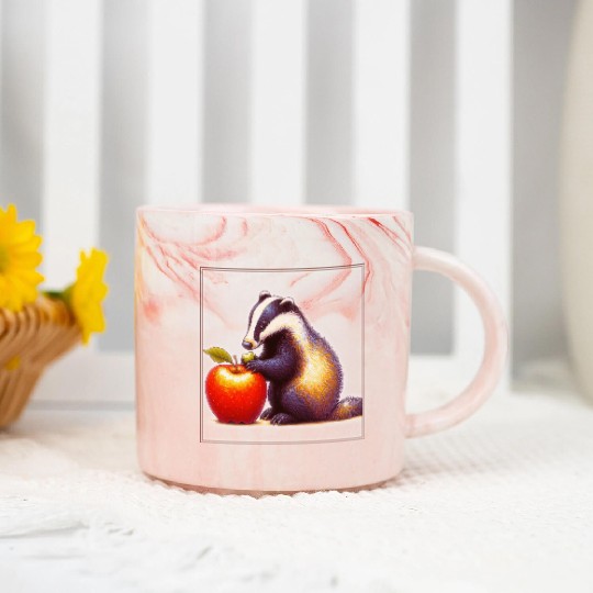 Most Cute And Fluffy Animals Marble Mugs