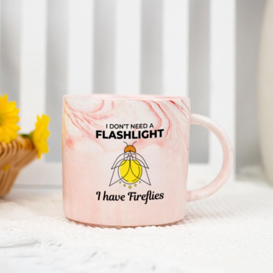 Fireflies Firefly Lightning Bug Insect Collector Marble Mugs