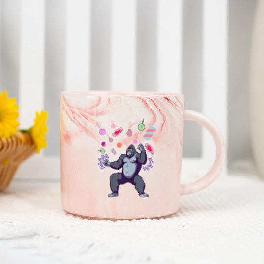 Gorilla candy Marble Mugs