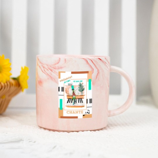 Prodigious cicada Marble Mugs