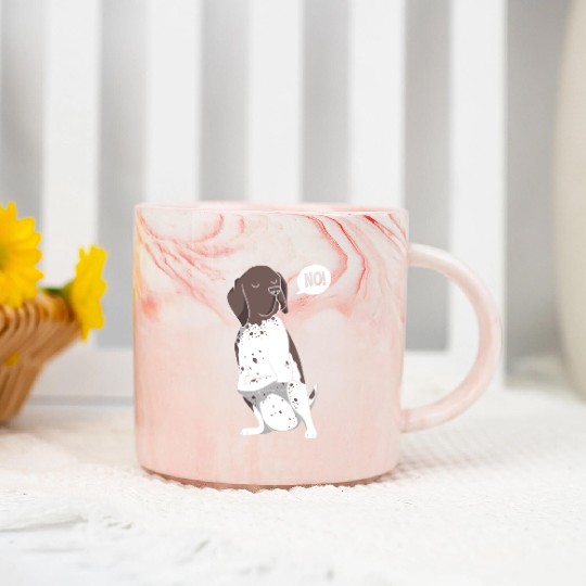 GSP Lovers Funny German Shorthaired Pointer Dog Marble Mugs