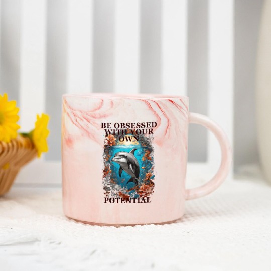 DOLPHIN Marble Mugs