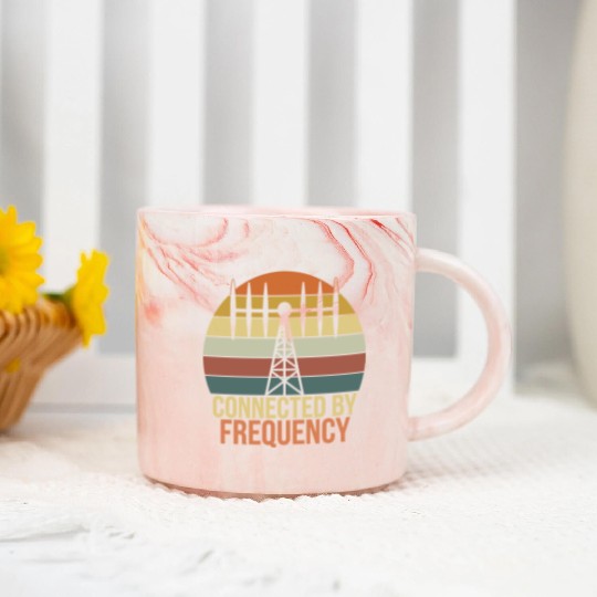 Amateur Radio Operator Ham Radio Connected By Marble Mugs