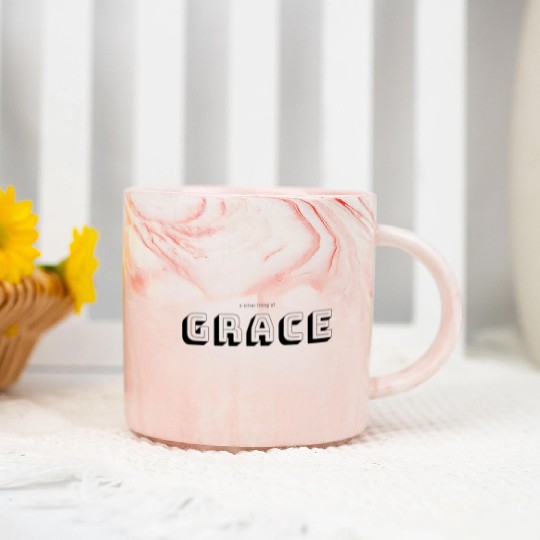 A silver lining of grace Marble Mugs