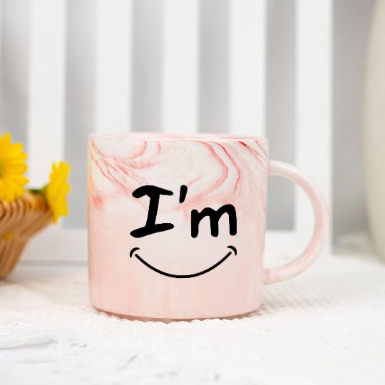 Graphic Tees for Women, men Marble Mugs