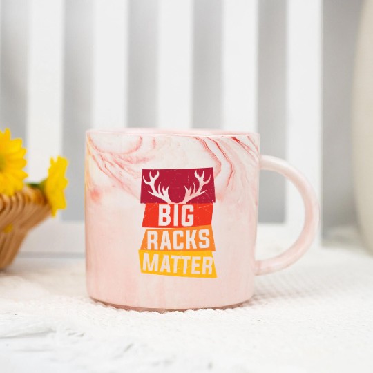 Deer Hunter's Paradise Collection Marble Mugs