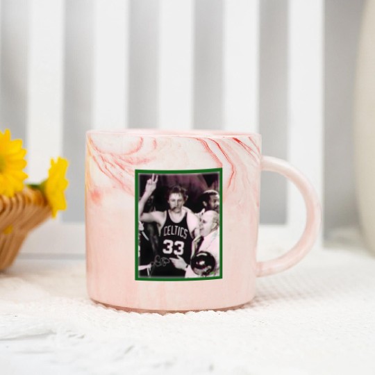 Larry Bird Marble Mugs