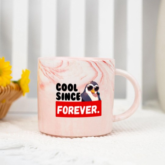 Cool Since Forever Birthday Marble Mugs
