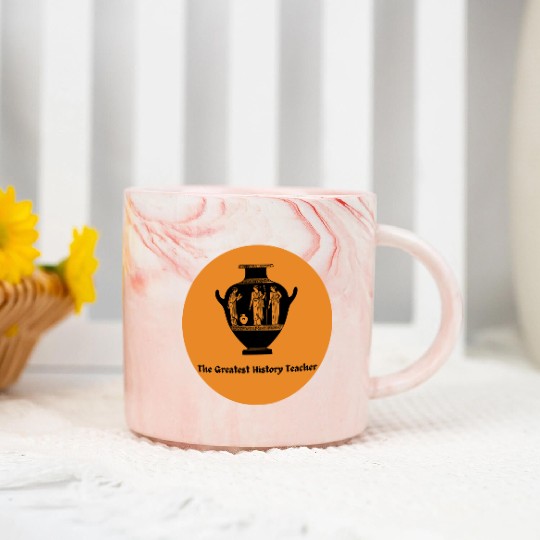 The Greatest History Teacher Marble Mugs
