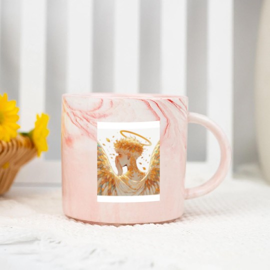 Celestial Embrace Marble Mugs