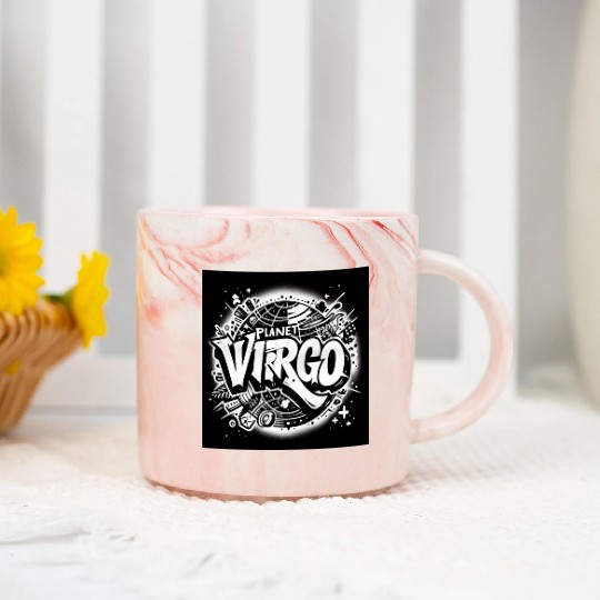 Cosmic Street: Virgo Marble Mugs