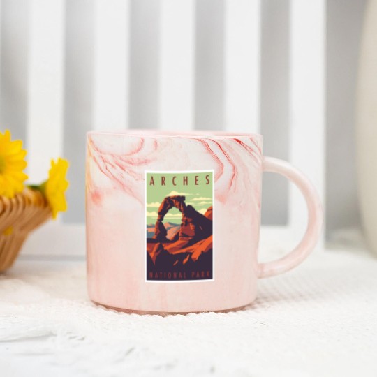 Arches National Park Marble Mugs
