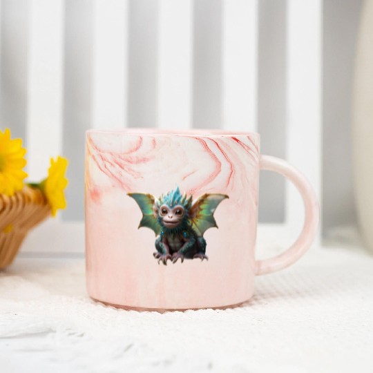Flying Monkey Marble Mugs