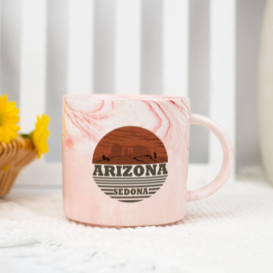 Arizonna Sedona Marble Mugs