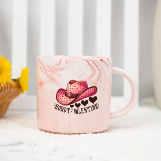 Valentines Cute, Valentine Day Marble Mugs
