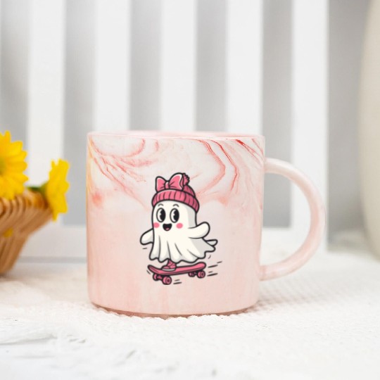 Valentines Day, Valentine Retro Marble Mugs