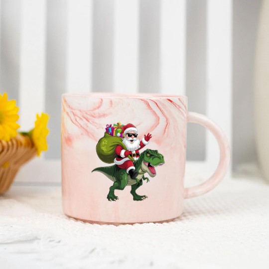 Christmas, holly jolly Marble Mugs