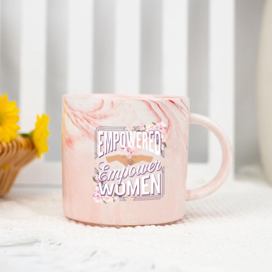 strength in sisterhood Marble Mugs