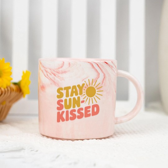 Here Comes the Sun Marble Mugs